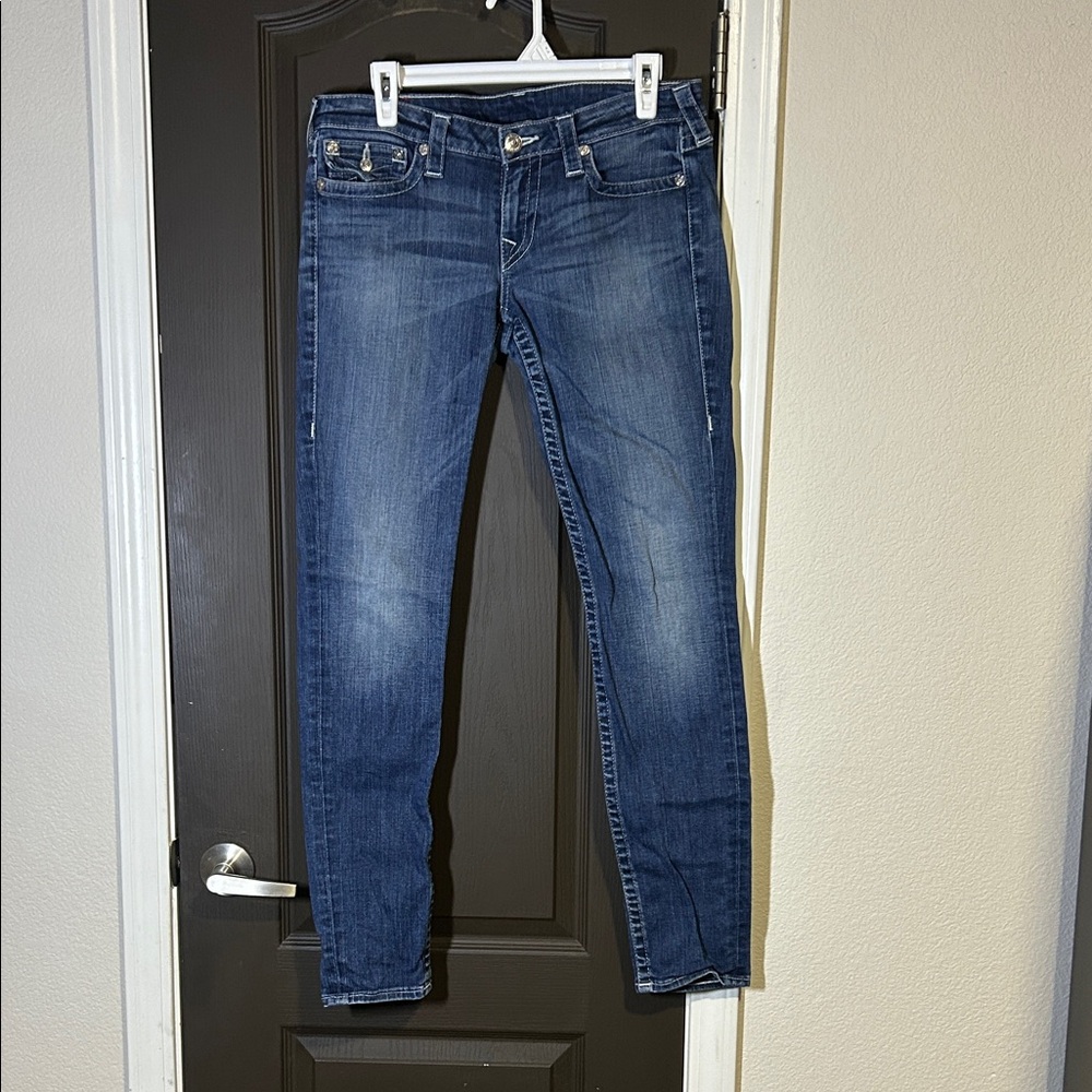 True Religion Dark Blue Skinny Jeans